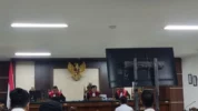 Sidang Pembacaan Putusan Terdakwa Korupsi Bibit Sapi di Jeneponto Yang Berlangsung di Pengadilan Tindak Pidana Korupsi (Tipikor) Makassar